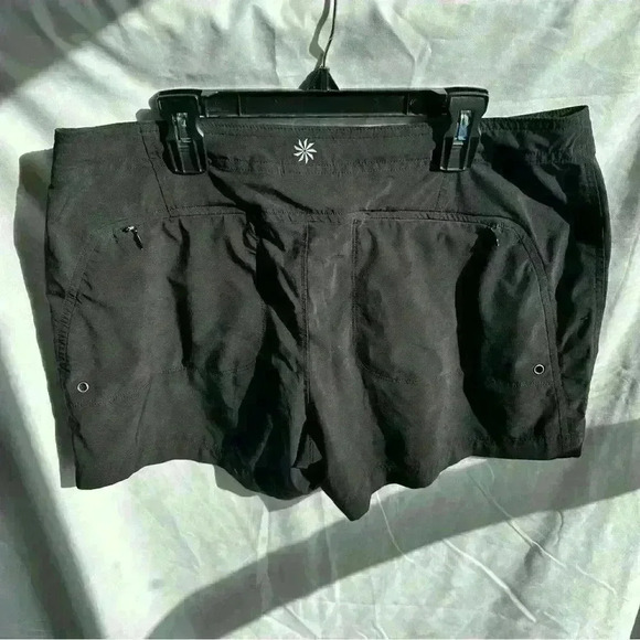 Athleta Black Athletic Shorts - Picture 2 of 3